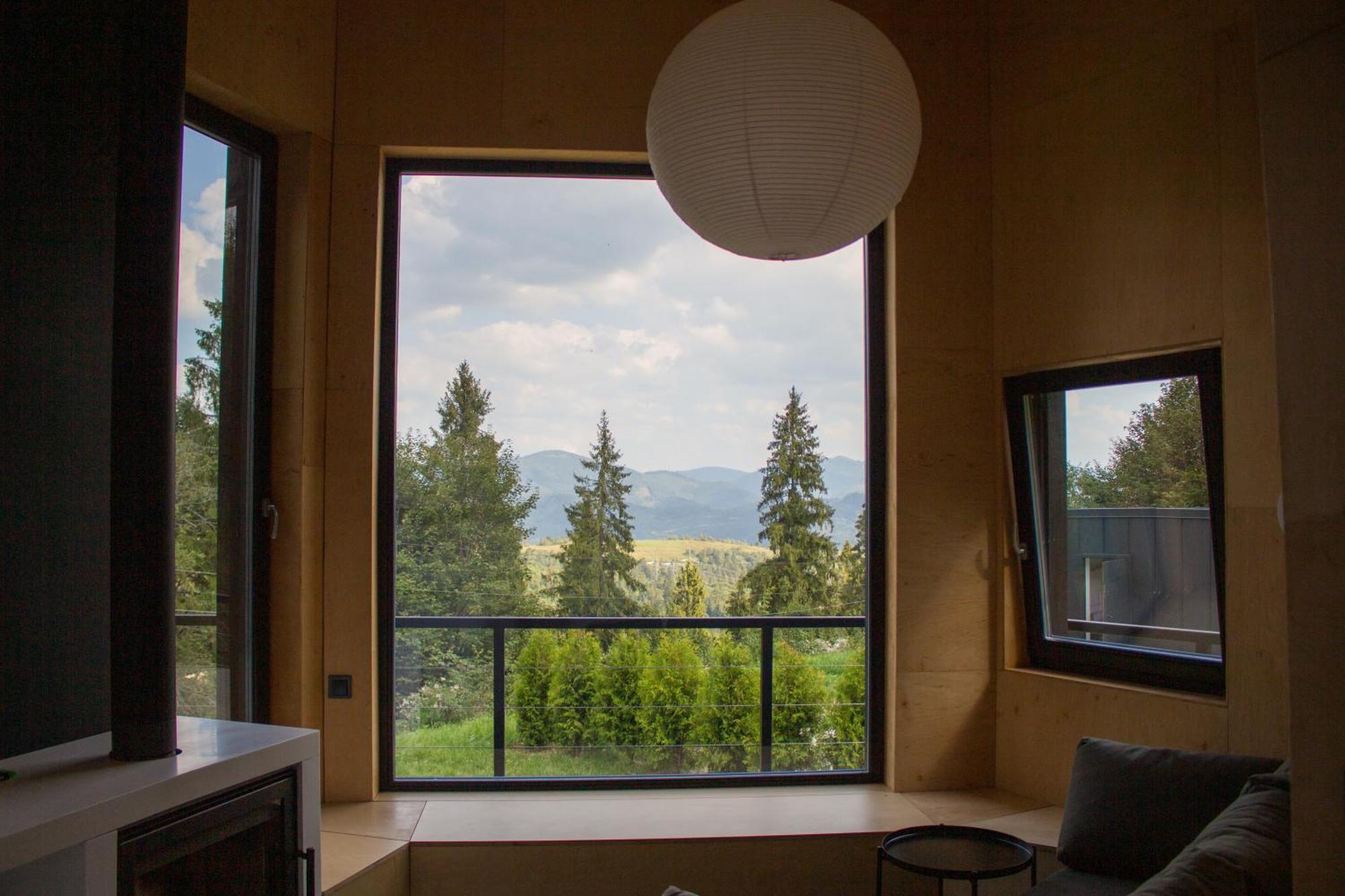 Vila Black Rock Mountain Retreat Slavske Exteriér fotografie